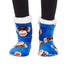 Snuggs Boot Indigo Monkey